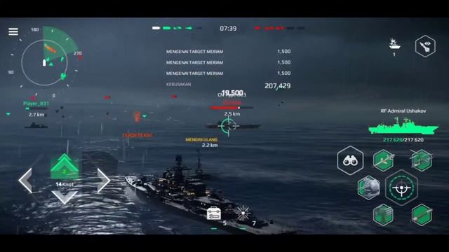 RF Admiral Ushakov - T3 Ships |Modern Warships смотреть онлайн