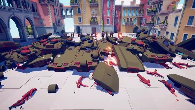 Totally Accurate Battle Simulator : tank battle смотреть онлайн