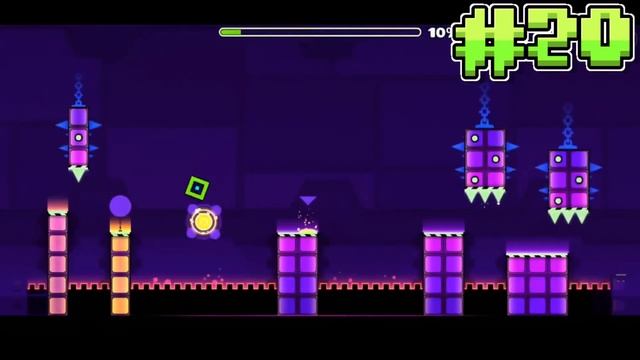 Geometry Dash: All Official Levels Worst to Best (Includes World, Meltdown, and Subzero) смотреть онлайн
