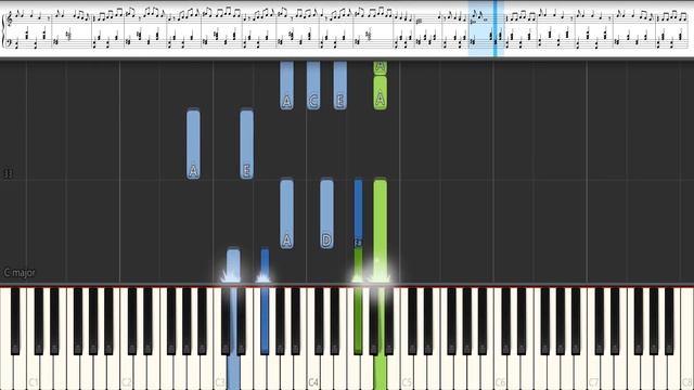 Mad World (Adam Lambert Version) - Gary Jules (Piano Tutorial) смотреть онлайн