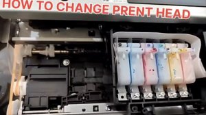 Epson L8050 L18050 ET-8550 Remove the Printhead/Change (How to)