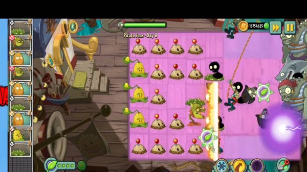 Plants vs Zombies 2 много солнца (Android)