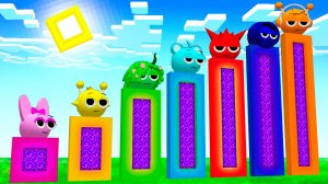 ВЫЖИВАНИЕ ВНУТРИ ВСЕХ ПОРТАЛОВ СПРУНКИ В МАЙНКРАФТ! ХОРРОР СПРАНКИ SPRUNKI INCREDIBOX MINECRAFT