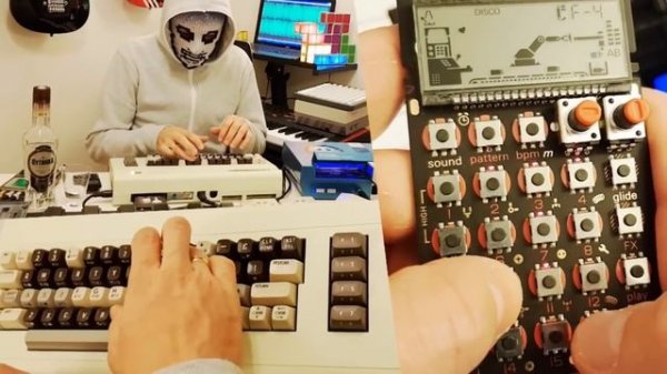 TETRIS THEME REMIX (1989) - GAMEBOY + COMMODORE 64 + PO-28 [LukHash]