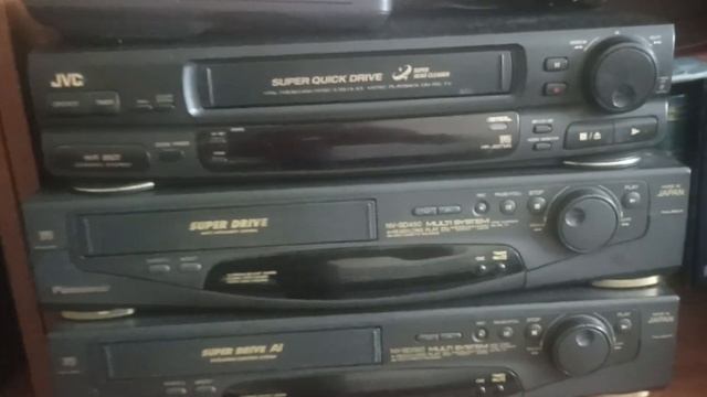 Видео VHS HI-FI stereo Panasonic, JVC. винтаж смотреть онлайн