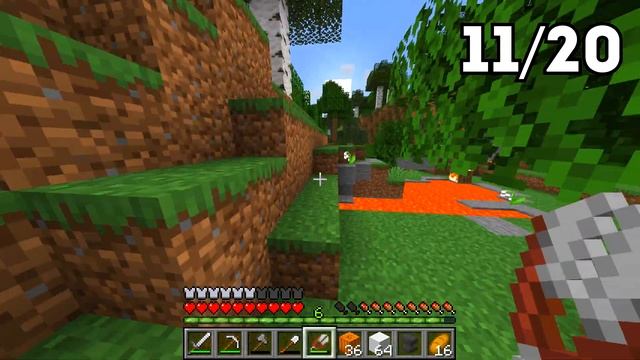 Выполнил 20 Майнкрафт Заданий от Вас #1