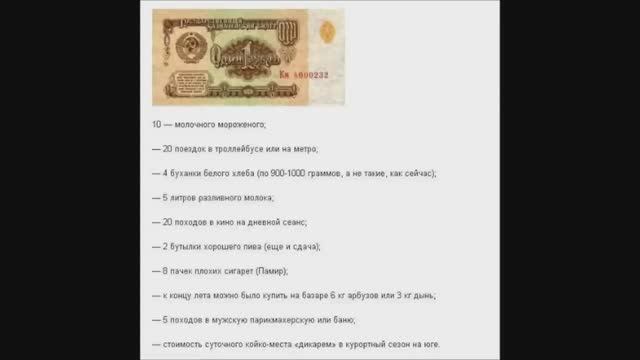 Цены в СССР 1961 1986г г смотреть онлайн