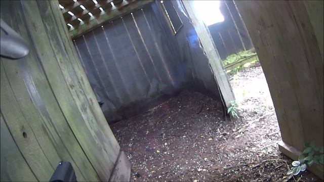Airsoft Fort game w. E&L ak104 and WE Sig P229. (pov) смотреть онлайн