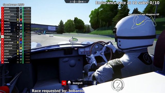 Classic sportscars race at Lago Maggiore - Driven by Artificial Intelligence смотреть онлайн