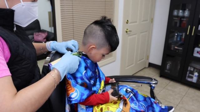 Corte fácil y moderno para niño 👶🏻💈 #fanybarber смотреть онлайн