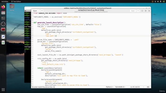 7.005 Launch File + Parameters смотреть онлайн