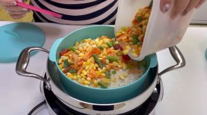 Вкусный рис с овощами на пару. Просто и без хлопот. Пароварка Steam It Tupperware