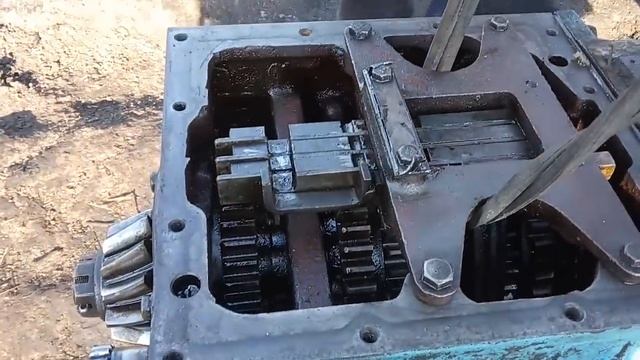 №18 Ремонт коробки МТЗ-80. Вылетает 6-я (3-я) передача смотреть онлайн