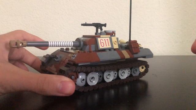 UPDATED Panther Ausf G Review + Brickmania Late War Panzer Crewman Review смотреть онлайн