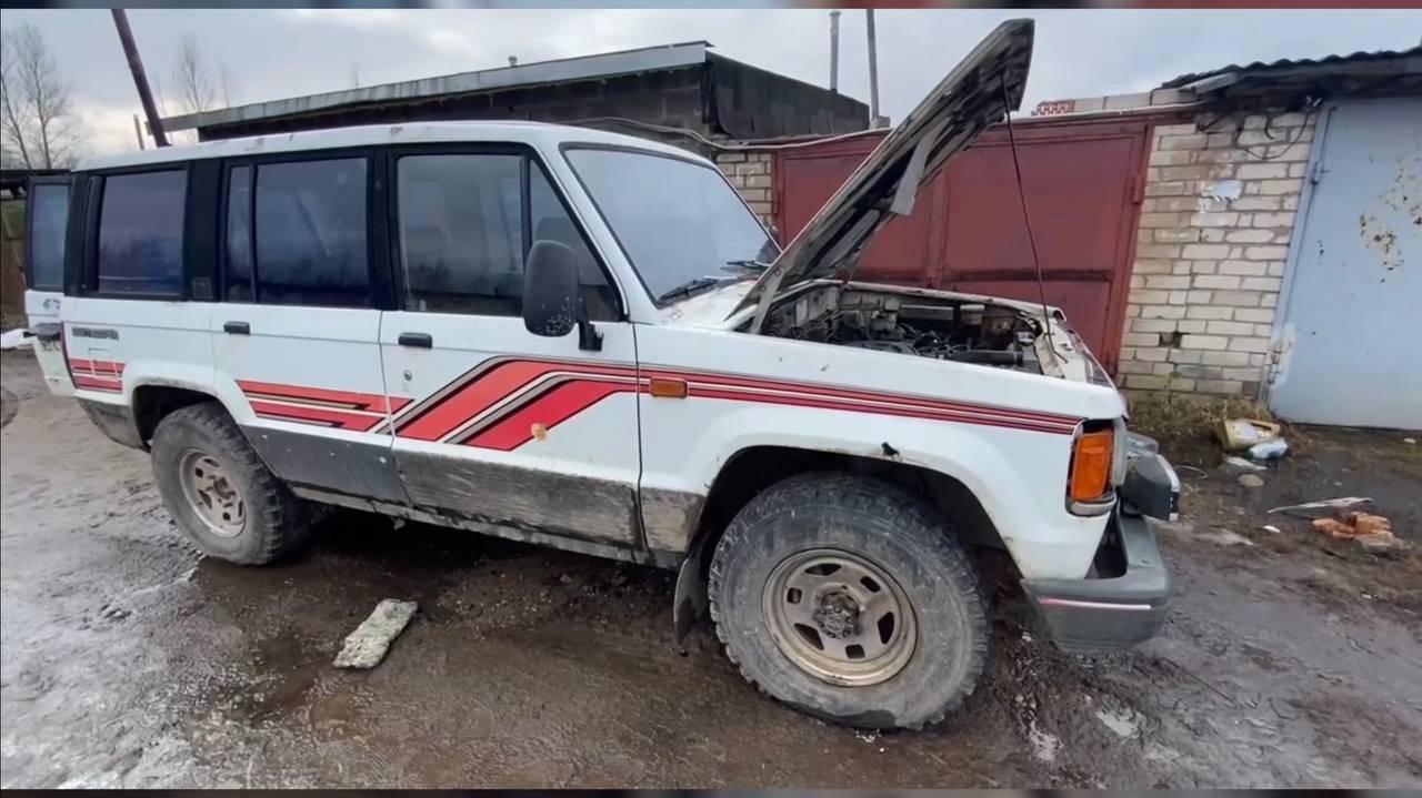 Возраст 38лет. Не бит-не крашен. ISUZU TROOPER 1987г.в. ТРУП-ТРУПЕР. смотреть онлайн