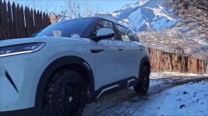 Электричка BYD Yuan Up и холод: шипы и диски R16, как работает печка, ноу-хау с зарядкой #byd #yuan