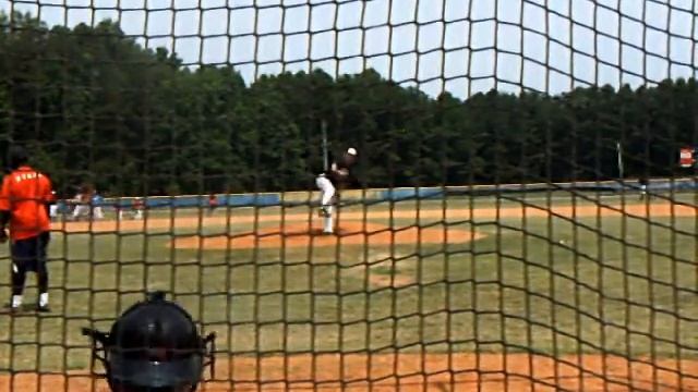 Jordan Douglas throwing 93-94 mph on the stalker radar gun смотреть онлайн