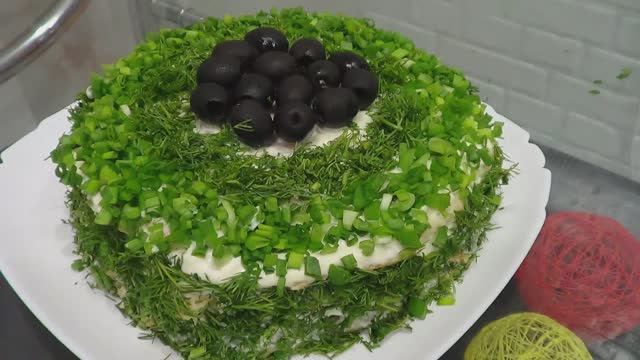 Мясной закусочный торт смотреть онлайн