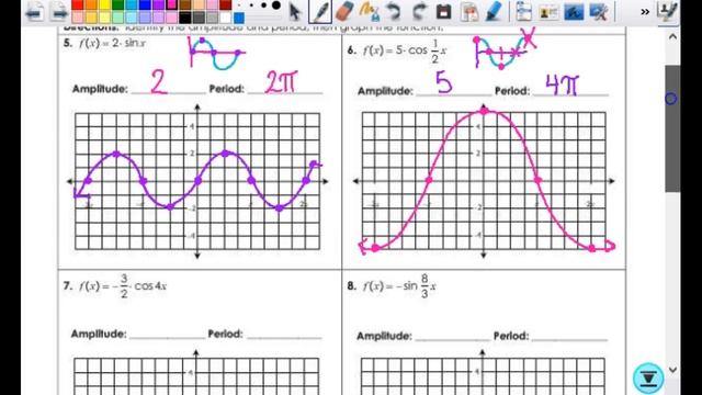 Graphing Sin & Cos Functions 4PC1819 смотреть онлайн
