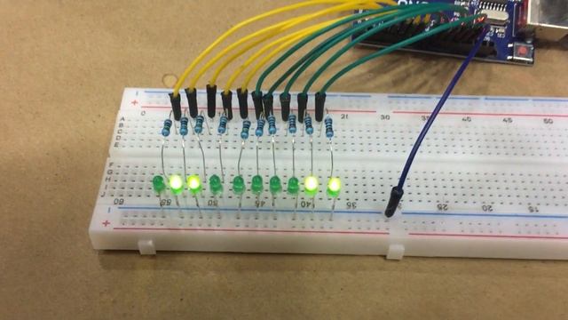 Tricorder LED Sequence Arduino Project смотреть онлайн