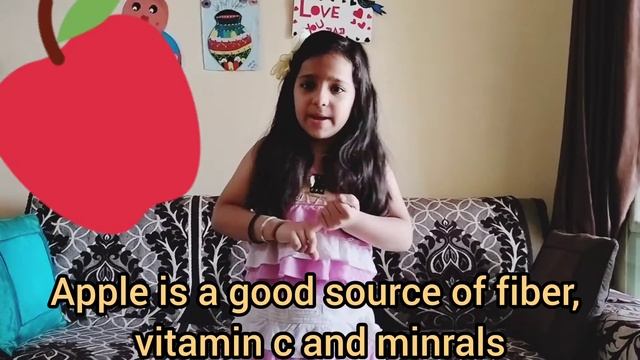 Few Lines On My Favourite Fruit🍎 Apple|Easy Lines On Apple In English|Essay On Apple For School Kid смотреть онлайн