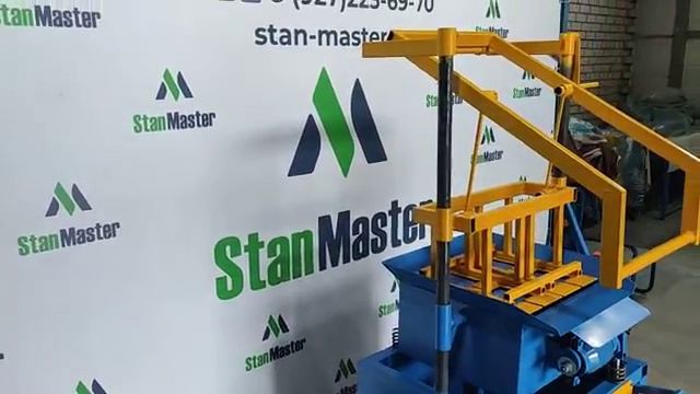 Вибропресс для блоков Прессовщик-2СТ смотреть онлайн