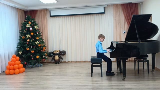 А.Мюллер Андантино.Юркин Демьян 2 кл фортепиано смотреть онлайн