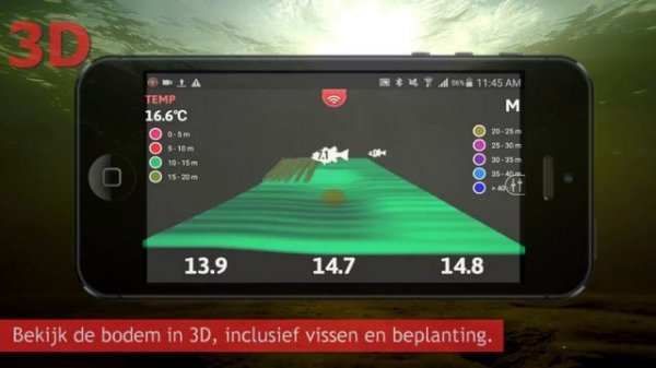 FishHunter Directional 3D fishfinder SmartFishing.nl
