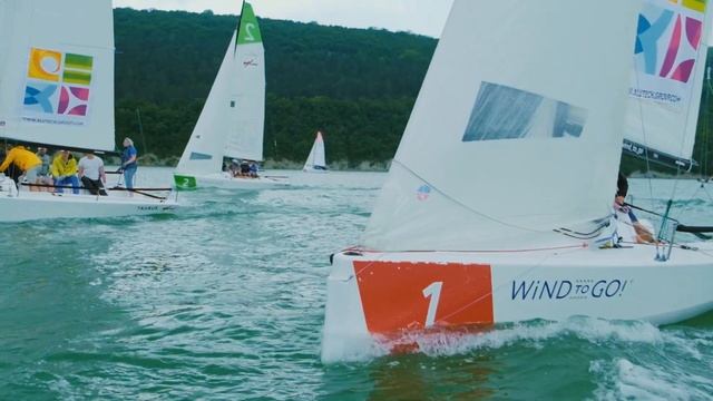 Архитектурная регата на озере Абрау (Краснодарский край), май 2021 смотреть онлайн