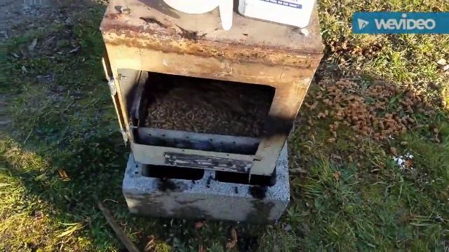 D.I.Y PELLET STOVE | MINI ROCKET PELLET STOVE смотреть онлайн