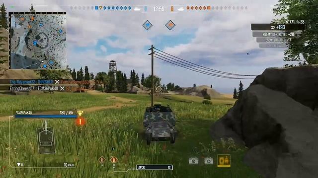 World of Tanks Console FCM 36 PaK 40 5 Kills ( Flashpoint Completed) смотреть онлайн