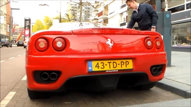 Ferrari 360 modena loud revs!! смотреть онлайн