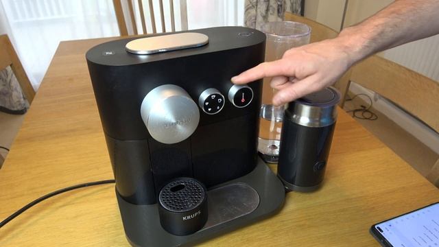 How to TURN OFF and ON Bluetooth on Nespresso Expert Coffee Machine смотреть онлайн