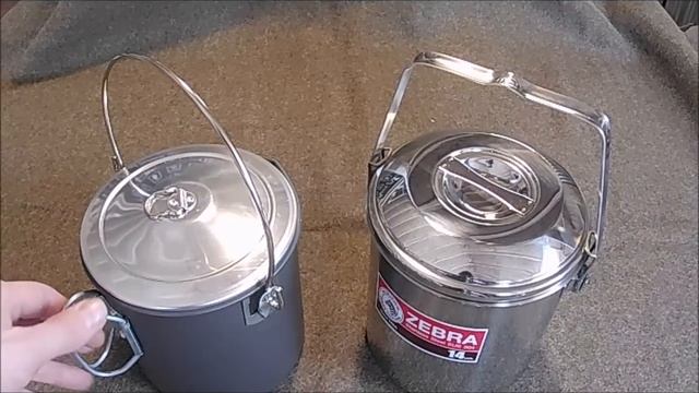 Mors 8 Cup Bush Pot vs Zebra 14cm Billy Pot смотреть онлайн