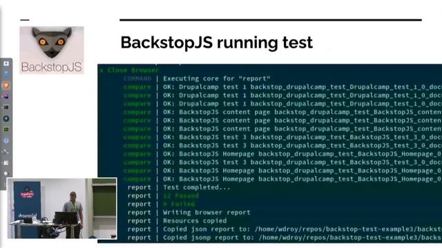 Visual regression testing with BackstopJS смотреть онлайн
