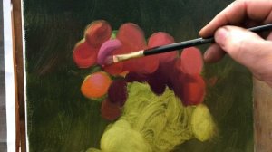 Виноград. Живопись маслом