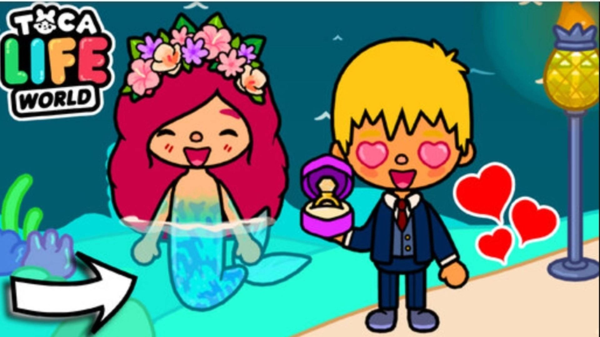 ТОКА БОКА СЕРИАЛ РУСАЛОЧКА И ПОВАР ЛЮБОВЬ смотреть онлайн