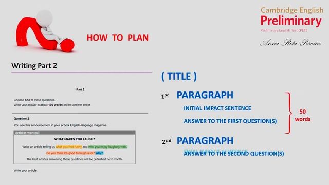 PET - Writing Part 2   ( Article )