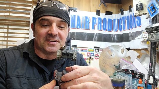 Warhammer 40K Grot Scrap tank diorama model build смотреть онлайн