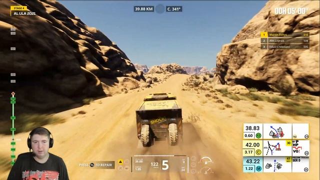 СУРОВЫЙ DAKAR НЕ ПРОЩАЕТ ОШИБОК ! ● Dakar Desert Rally ● #57 смотреть онлайн