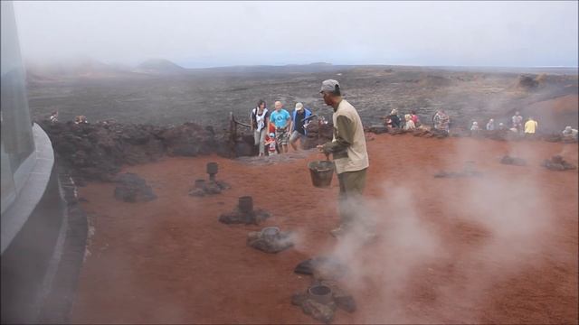 Канары. Остров Лансароте! Парк вулканов Тиманфайя!
