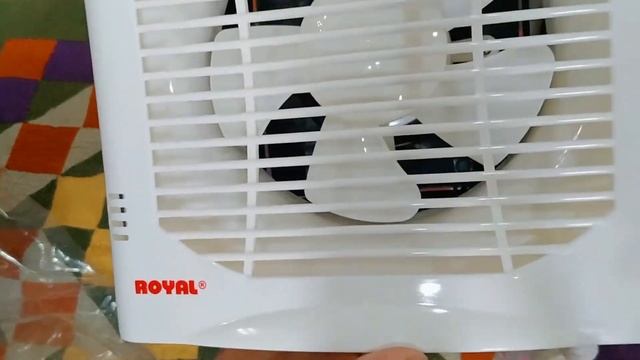 Royal Fans Non acdc | Exhaust Plastic Fan 6" | Unboxing and Review | TechpakTechno смотреть онлайн