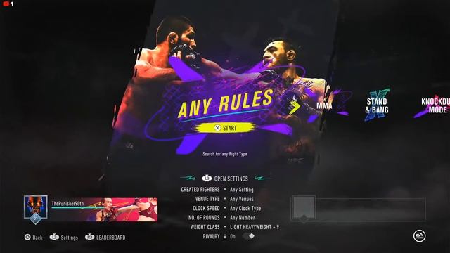 EA Sports UFC 4 Online "No Guts, No Glory" PS4 Livestream #Roadto500subs смотреть онлайн