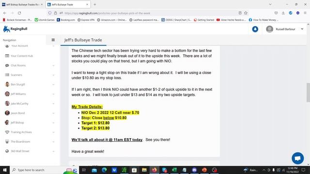 Bullseye Trades $NIO +40% WINNER (hard trade though!) смотреть онлайн