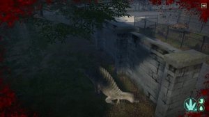The Isle - Спинозавр против Гиганотозавра / Spino chases Giga