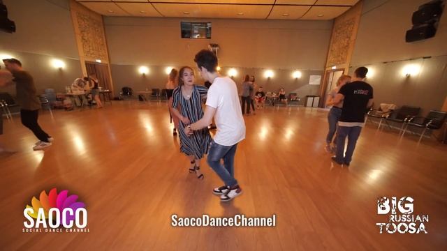 Anton Kolchenko and Elizaveta Carracedo Cha-cha-cha Dancing at BIG RUSSIAN TOOSA 2019, Sun 23.06.19 смотреть онлайн