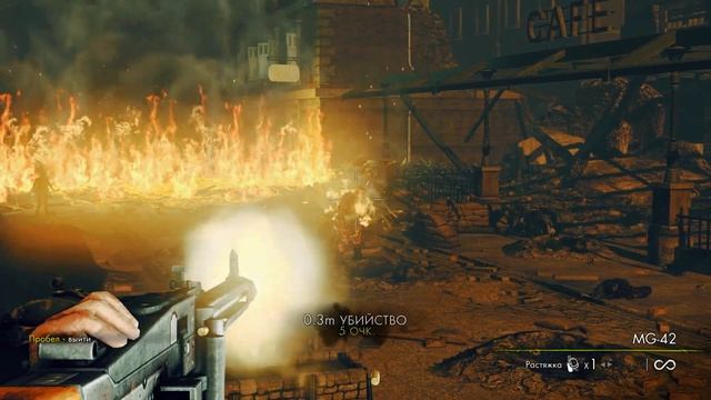 Sniper Elite: Nazi Zombie Army 2 — Прохождение Часть - 3: Врата в Ад. смотреть онлайн