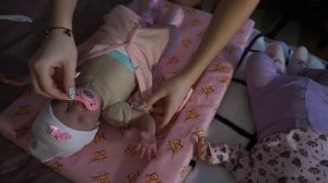 Утро с реборнами Мэлади и Хлоей