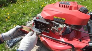 Обслуживание газонокосилки. Замена масла, ножа, фильтра, свечи. Делаем полное ТО Eco LG-633.