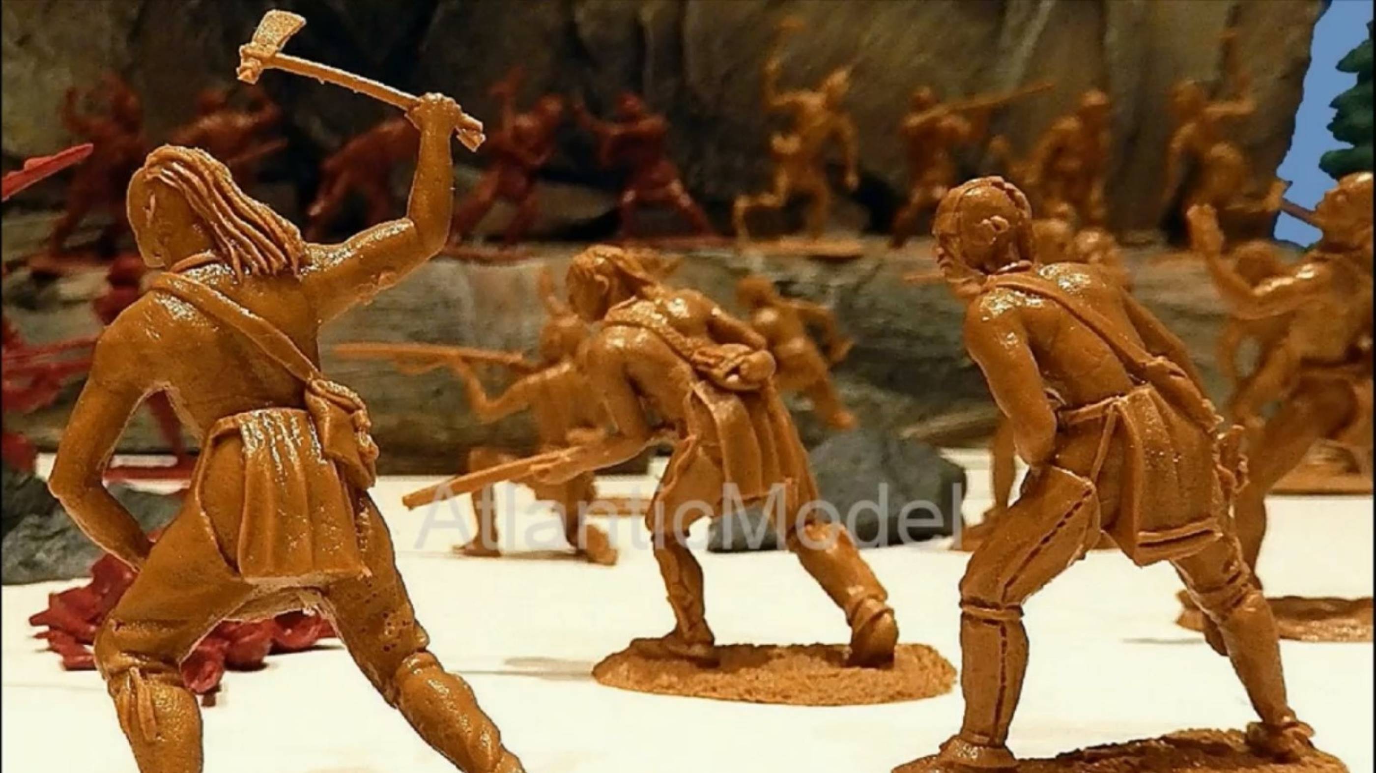 солдатики Barzso Последний из Могикан Playset смотреть онлайн